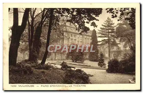 Cartes postales Mulhouse Parc Steinbach Le Theatre