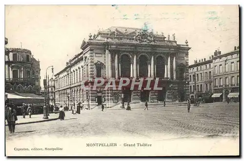 Cartes postales Theatre Montpellier