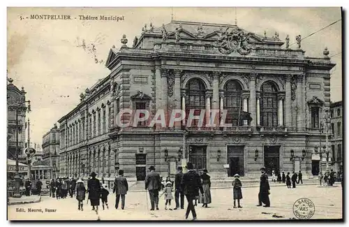 Cartes postales Theatre municipal Montpellier