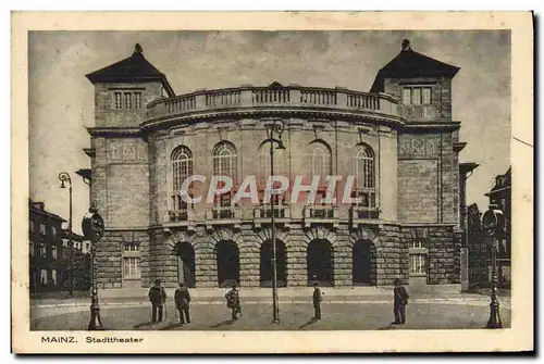 Cartes postales Theatre Mainz Stadttheater