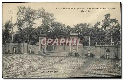 Cartes postales Theatre de la nature parc de Maisons Laffitte