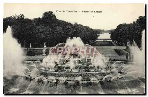 Cartes postales Versailles Bassin de Latone