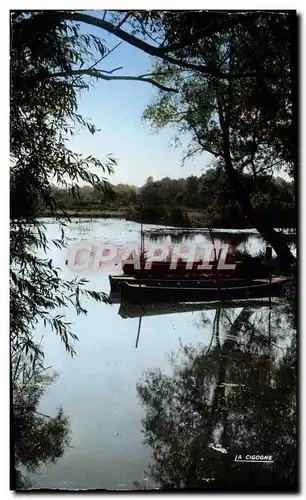 Cartes postales moderne Amiens Un Coin des Hortillonnages