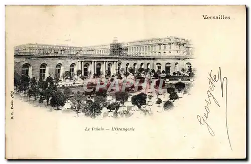 Cartes postales Versailles Le palais L&#39orangerie