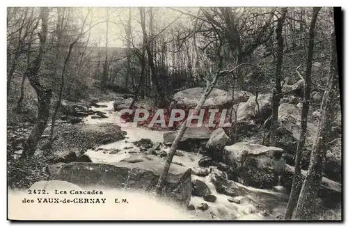 Ansichtskarte AK Les Cascades des Vaux de Cernay