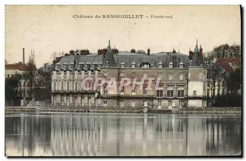 Ansichtskarte AK Chateau de Rambouillet Facade Sud