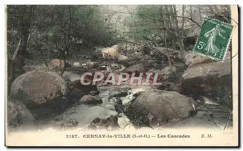 Cartes postales Cernay la Ville Les Cascades