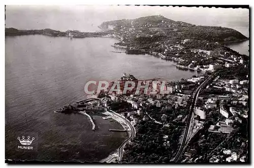 Moderne Karte Beaulieu sur Mer Generale et St Jean Cap Ferrat