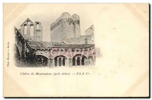 Cartes postales Cloitre de Montmajour pres Arles