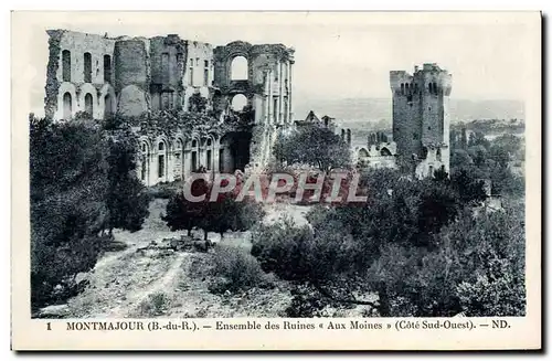 Cartes postales Montmajour Ensemble des Ruines Aux Moines