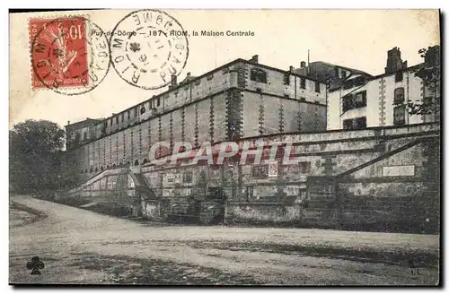 Cartes postales Prison Riom la maison centrale