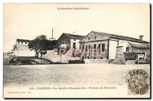 Cartes postales Prison Cannes Ile Sainte Marguerite Prison de Bazaine