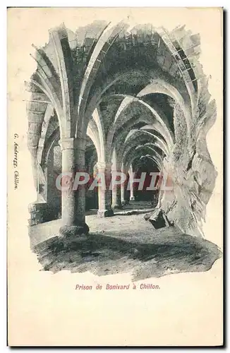 Cartes postales Prison de Bonivard a Chillon