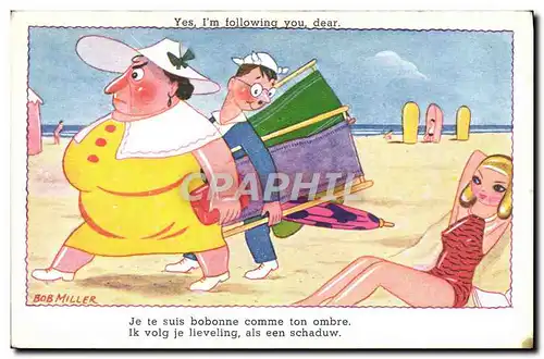 Cartes postales Plage Bob Miller