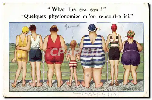 Ansichtskarte AK Humour A la plage