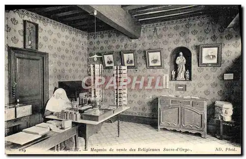 Cartes postales Moret Magasin de vente des religieuses Sucre D&#39orge