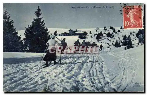 Cartes postales Sports d&#39hiver Ski Plateau du Revard