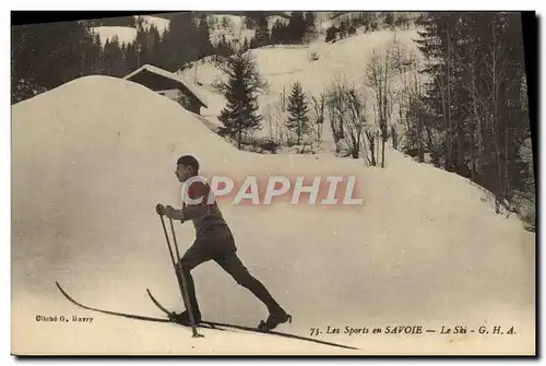 Ansichtskarte AK Sports d&#39hiver Ski Les sports en Savoie
