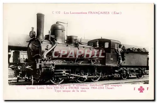 Cartes postales Train Locomotive Machine 030 729