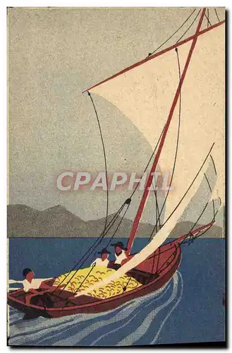 Cartes postales Bateau Voilier