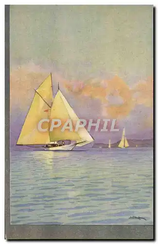 Cartes postales Bateau Voilier