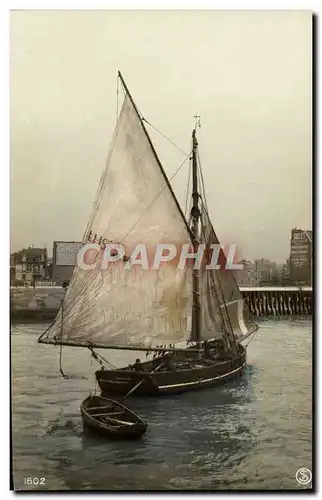 Cartes postales Bateau Voilier Peche