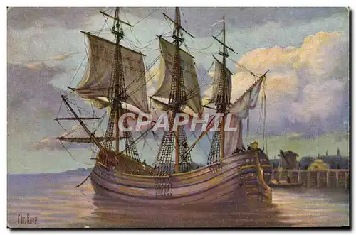 Cartes postales Bateau Voilier Hollande