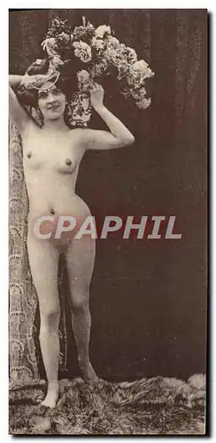 Ansichtskarte AK Femme Nu erotique