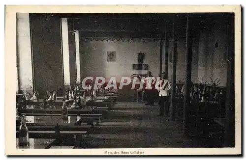 Cartes postales Militaria Caserne Mess des sous officiers