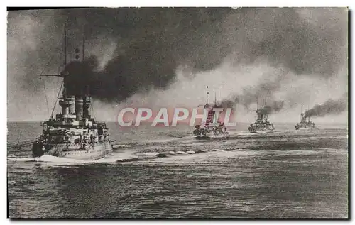 Cartes postales Bateau de guerre Allemagne