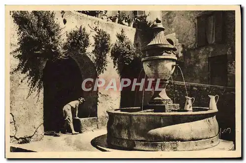 Cartes postales Saint Paul La vieille fontaine