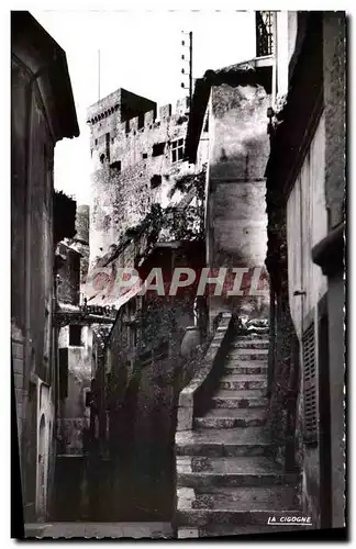 Cartes postales moderne Roquebrune Village Le Chateau Vu de l&#39Interieur du Village