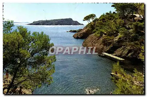 Cartes postales moderne La Ciotat Effet de lumiere sur la Calanque du petit Mugel