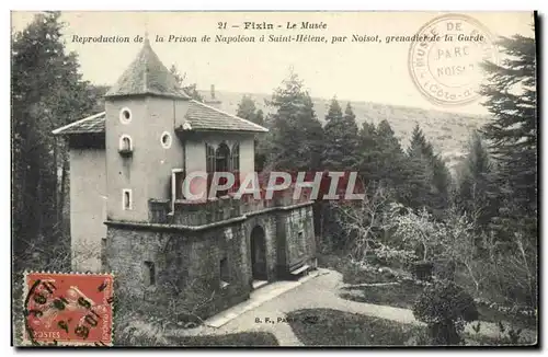 Cartes postales Prison Fixin le musee Reproduction de la prison de Napoleon a Saint Helene par Noisot grenadier