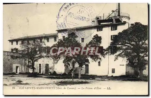 Cartes postales Prison Ile Sainte Marguerite La prison d&#39Etat
