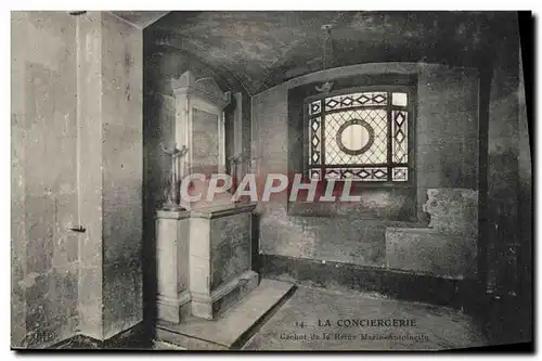 Cartes postales Prison Paris la Conciergerie Cachot de la reine Marie Antoinette