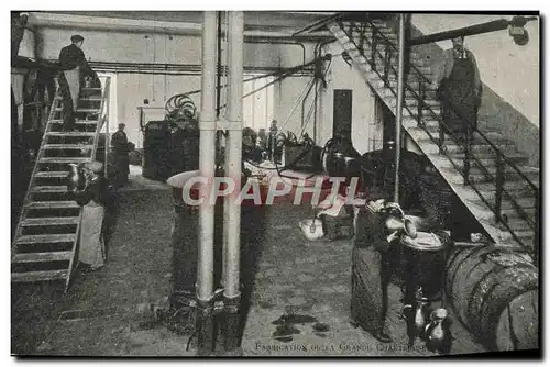 Cartes postales Fabrication de la Grande Chartreuse