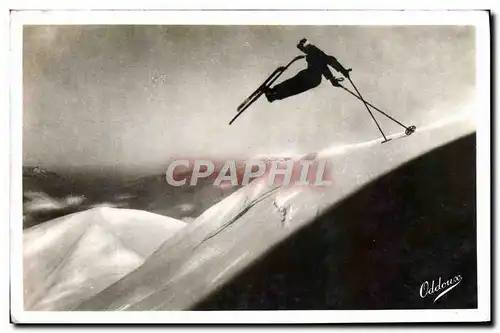 Ansichtskarte AK Sports d&#39hiver Ski Dauphine