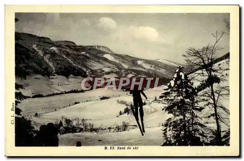 Cartes postales Sports d&#39hiver Ski Saut