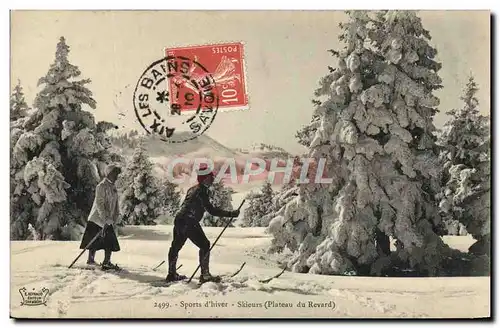 Cartes postales Sports d&#39hiver Ski Skieurs Plateau du Revard