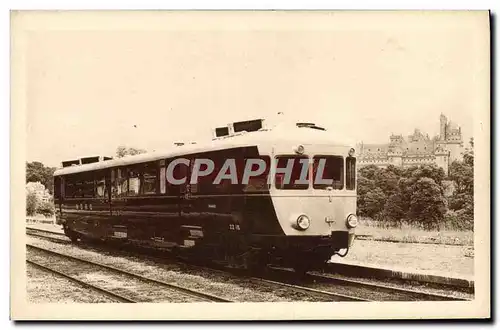 Cartes postales Train Locomotive Chemin de fer du Nord Automotrice Baudet Danon Roussel