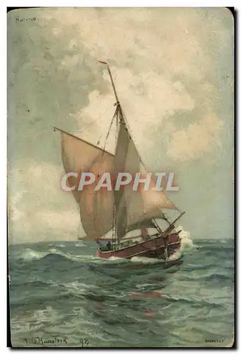 Cartes postales Bateau Voilier