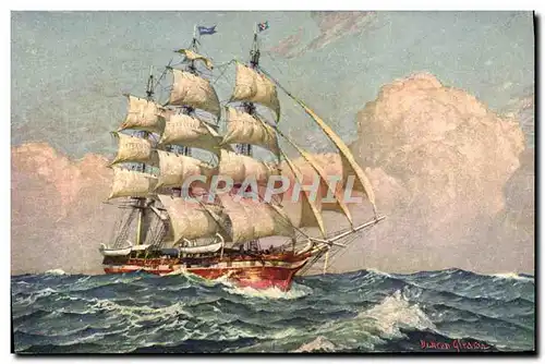 Cartes postales Bateau Voilier Duncan Gleacon