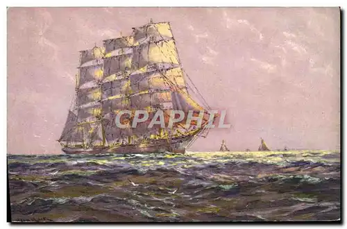 Cartes postales Bateau Voilier