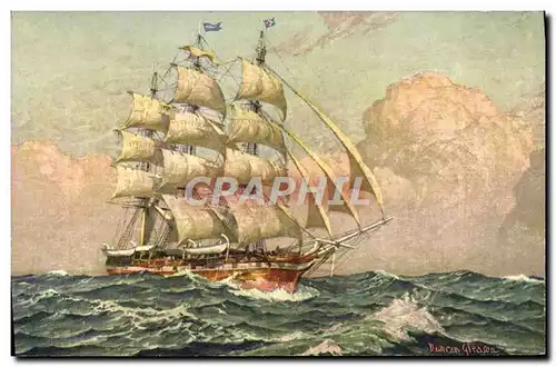 Cartes postales Bateau Voilier