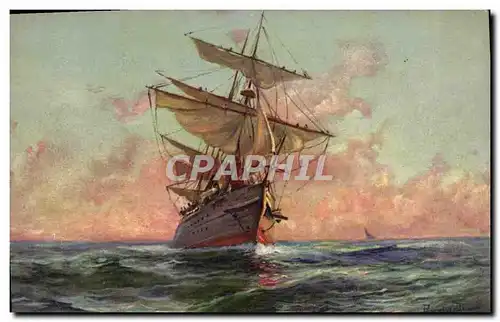 Cartes postales Bateau Voilier