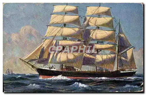 Cartes postales Bateau Voilier