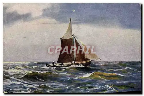 Cartes postales Bateau Voilier