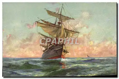 Cartes postales Bateau Voilier