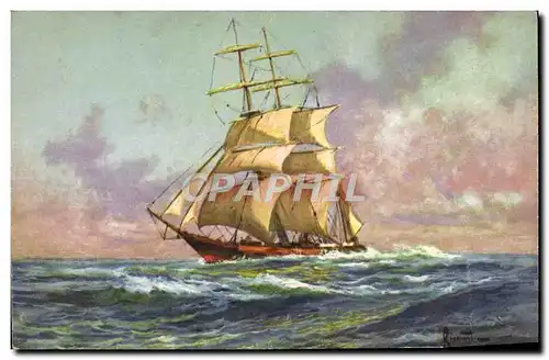 Cartes postales Bateau Voilier